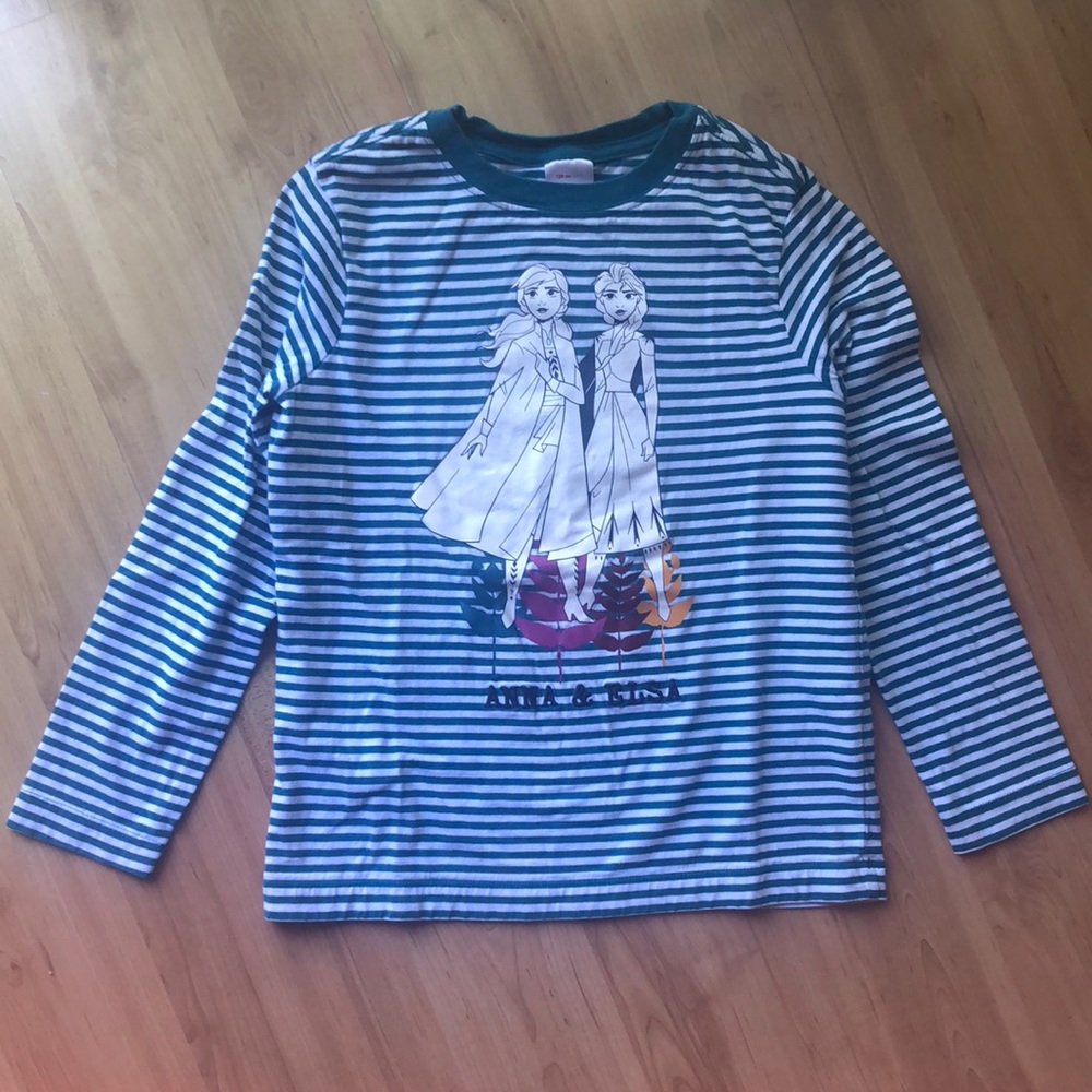 Hanna Andersson Anna and Elsa shirt.